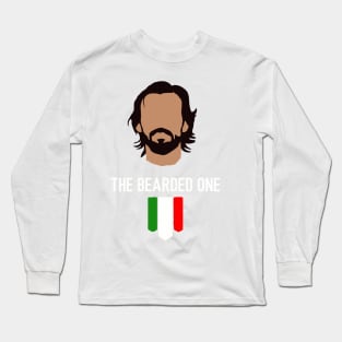 The bearded one - Pirlo Long Sleeve T-Shirt